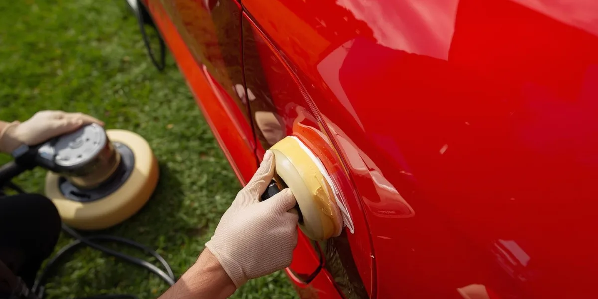 Automotive putty resin application in surface preparation