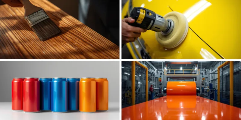 Coating resins usage and benefits