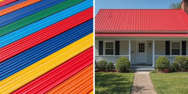 Coil Coating Resin application in construction and infrastructure.