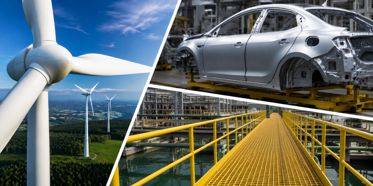 Discover the use of composite resins in different industrial applications.