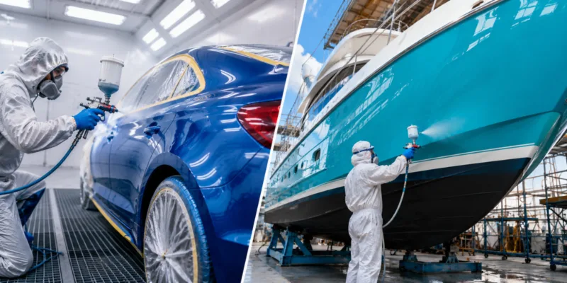 Acrylic resins in use for marine coating and automotive coatings