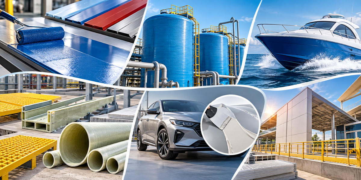 The use of resin in coating and composites