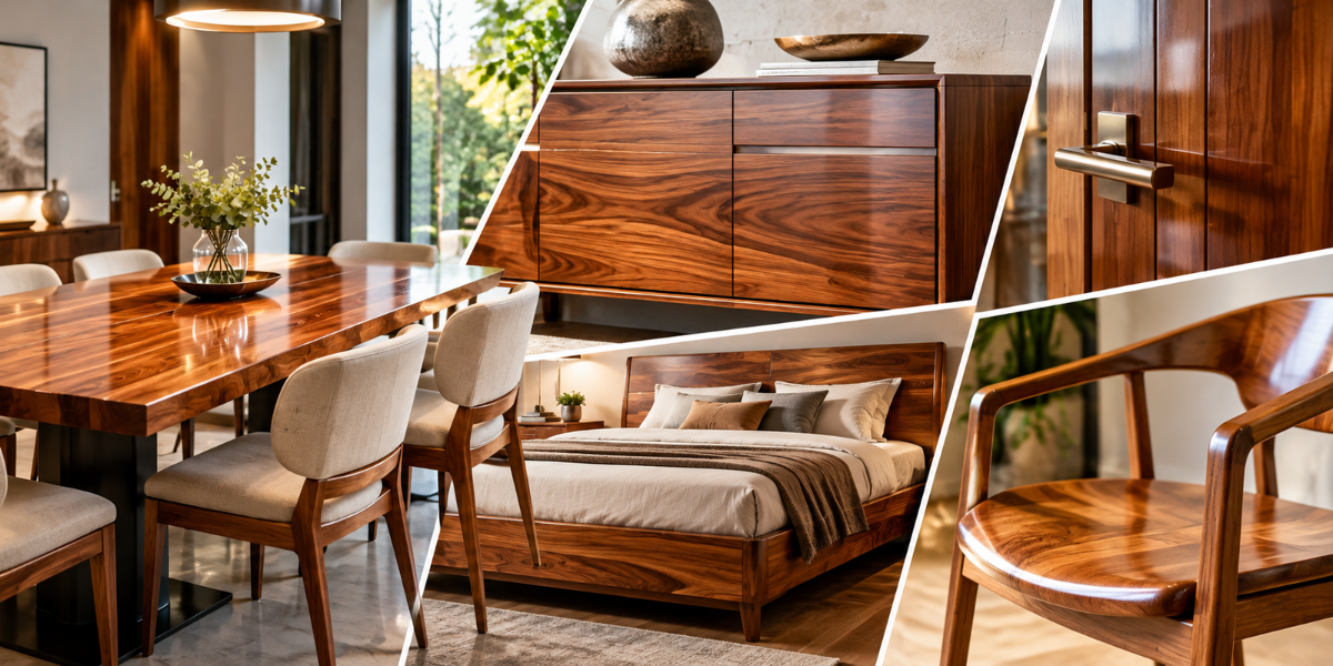 Wood coating resin in use for enhancement of wood surfaces