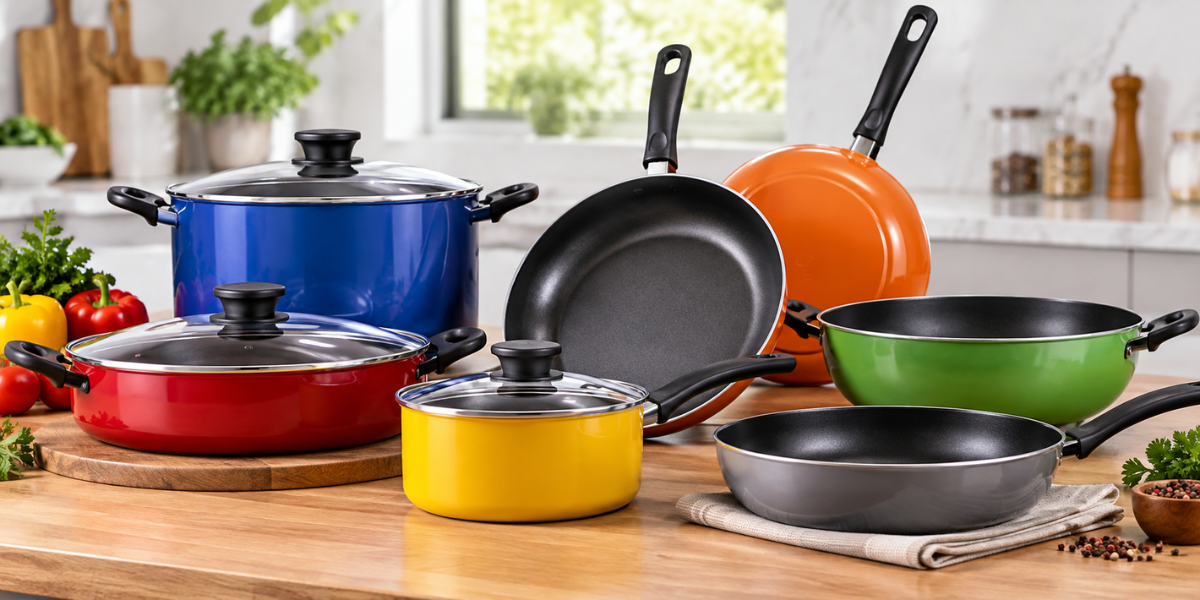 silicone modified polyester coating application externally on pots and pans